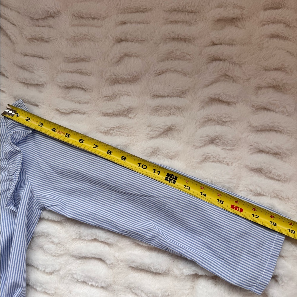 Carter's Blue Striped Casual Kids Dress - Picture 7 of 8